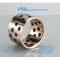 Self Lubricating Sliding Bearing,SPB-130150100 Oilless Guide Copper Bushing,Oiles Graphite Bronze Bearing